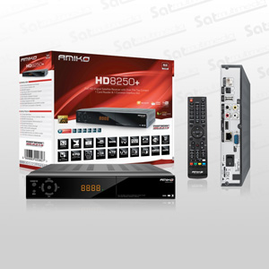 Amiko HD-8260+ SAT und Kabel